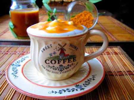 Café au sirop de caramel