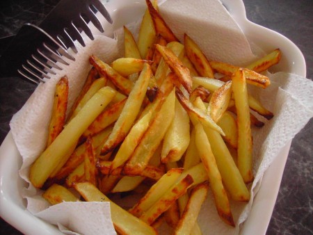 frite au four