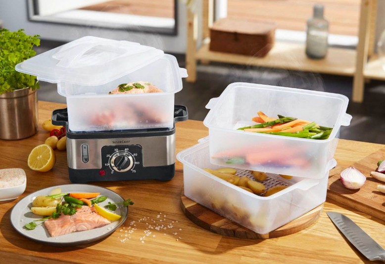 Je vous propose 3 recettes faciles au cuiseur vapeur
